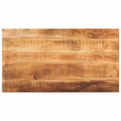 , 120 x 50 cm/ 25 mm) vidaXL Table Top Replacement Board Dining Table Top Rectangular Solid Wood - rough mango wood(natural