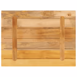 , 90 x 60 cm/ 25 mm) vidaXL Table Top Replacement Board Dining Table Top Rectangular Solid Wood - rough mango wood(natural - Additional view 4