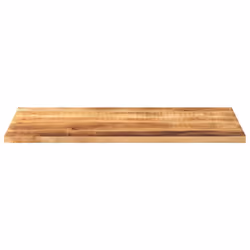 , 110 x 60 cm/ 25 mm) vidaXL Table Top Replacement Board Dining Table Top Rectangular Solid Wood - rough mango wood(natural - Additional view 2