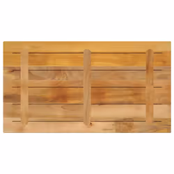 , 110 x 60 cm/ 25 mm) vidaXL Table Top Replacement Board Dining Table Top Rectangular Solid Wood - rough mango wood(natural - Additional view 4