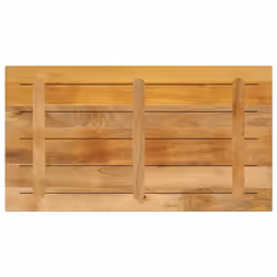 , 120 x 70 cm/ 25 mm) vidaXL Table Top Replacement Board Dining Table Top Rectangular Solid Wood - rough mango wood(natural - Additional view 4