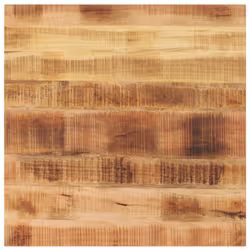 , 70 x 70 cm/ 38 mm) vidaXL Table Top Replacement Board Dining Table Top Rectangular Solid Wood - rough mango wood(natural