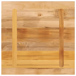 , 70 x 70 cm/ 38 mm) vidaXL Table Top Replacement Board Dining Table Top Rectangular Solid Wood - rough mango wood(natural - Additional view 4