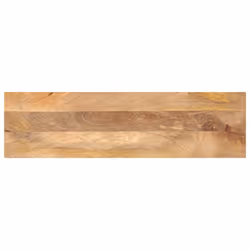 vidaXL Table Top Replacement Board Dining Table Top Rectangular Solid Wood - brown, 100 x 20 x 2.5 cm