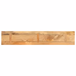 vidaXL Table Top Replacement Board Dining Table Top Rectangular Solid Wood - brown, 140 x 40 x 2.5 cm - Additional view 4