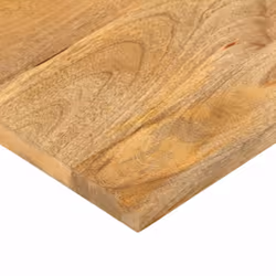 vidaXL Table Top Replacement Board Dining Table Top Rectangular Solid Wood - brown, 140 x 40 x 2.5 cm - Additional view 5