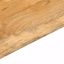 vidaXL Table Top Replacement Board Dining Table Top Rectangular Solid Wood - brown, 140 x 40 x 2.5 cm - Additional view 6