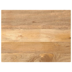 , 70 x 50 cm/ 25 mm) vidaXL Table Top Replacement Board Dining Table Top Rectangular Solid Wood - mango wood(natural