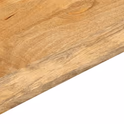 vidaXL Table Top Replacement Board Dining Table Top Rectangular Solid Wood - brown, 80 x 60 x 2.5 cm - Additional view 6