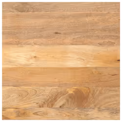 vidaXL Table Top Replacement Board Dining Table Top Rectangular Solid Wood - brown, 70 x 70 x 2.5 cm