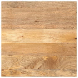 vidaXL Table Top Replacement Board Dining Table Top Rectangular Solid Wood - brown, 70 x 70 x 2.5 cm