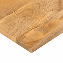 vidaXL Table Top Replacement Board Dining Table Top Rectangular Solid Wood - brown, 80 x 70 x 3.8 cm - Additional view 5