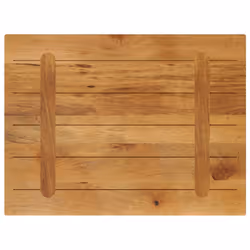 , 90 x 50 cm/ 38 mm) vidaXL Table Top Replacement Board Dining Table Top Rectangular Solid Wood - mango wood(oak finish - Additional view 4