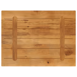 , 90 x 70 cm/ 38 mm) vidaXL Table Top Replacement Board Dining Table Top Rectangular Solid Wood - mango wood(oak finish - Additional view 4