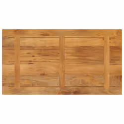 , 100 x 70 cm/ 38 mm) vidaXL Table Top Replacement Board Dining Table Top Rectangular Solid Wood - mango wood(oak finish - Additional view 4