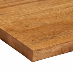 , 100 x 70 cm/ 38 mm) vidaXL Table Top Replacement Board Dining Table Top Rectangular Solid Wood - mango wood(oak finish - Additional view 5