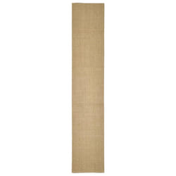vidaXL Sisal Rug Scratching Mat Sisal Carpet Area Rug for Scratching Post - 66 x 350 cm
