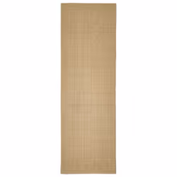 vidaXL Sisal Rug Scratching Mat Sisal Carpet Area Rug for Scratching Post - light brown, 80 x 250 cm