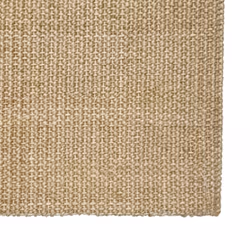 vidaXL Sisal Rug Scratching Mat Sisal Carpet Area Rug for Scratching Post - 80 x 350 cm