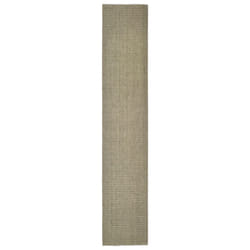 vidaXL Sisal Rug Scratching Mat Sisal Carpet Area Rug for Scratching Post - taupe, 66 x 350 cm