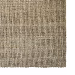 vidaXL Sisal Rug Scratching Mat Sisal Carpet Area Rug for Scratching Post - taupe, 66 x 350 cm