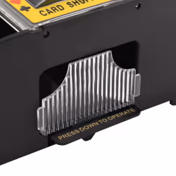 vidaXL Automatic Card Shuffler Electric Shuffler Card Dealer Black 2 Decks - Additional view 8