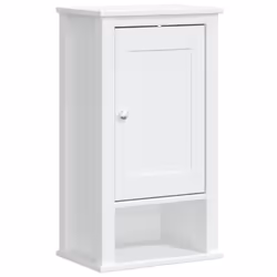 VidaXL 358548, White, Metal, Wood, 400 mm, 270 mm, 715 mm, 1 pc(s)
