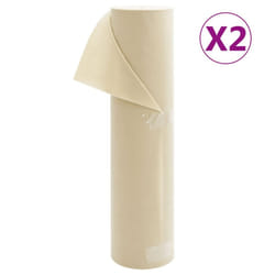 vidaXL Plant Fleece Frost Protection Outdoor Plant Cover Garden Fleece 70 g/mÂ² - beige, 50 x 1.6 m/ 2 pcs