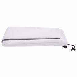 vidaXL Plant Fleece Covers with Zip Outdoor Garden Frost Protection 70 g/mÂ² - white, 2.36 x 2 m/ 2 pcs - Additional view 4