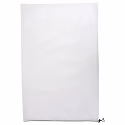vidaXL Plant Fleece Covers with Drawstring Garden Frost Protection 70 g/mÂ² - white, 0.8 x 1.2 m/ 12 pcs
