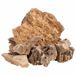 ) vidaXL Dragon Stones Rock Natural Rock Dragon Rocks Aquarium Stones 25 kg - brown, 5-30 cm (10 kg