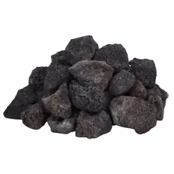 ) vidaXL Volcanic Rocks Lava Accent Rocks Aquarium Base Lava Stones Beads 25 kg - black, 3-5 cm (10 kg - Additional view 2