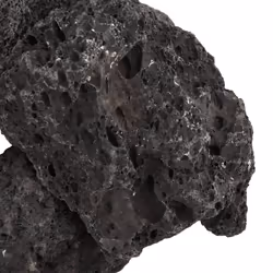 vidaXL Volcanic Rocks Lava Accent Rocks Volcanic Lava Stones Beads 25 kg Black