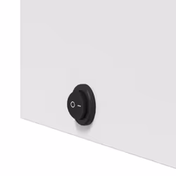 vidaXL Bathroom Mirror Cabinet LED Wall Cabinet with LED Light Arched White - Additional view 10