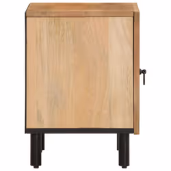 vidaXL Bedside Cabinets Nightstand End Table Bed Table 2 pcs Solid Wood Mango - Additional view 6