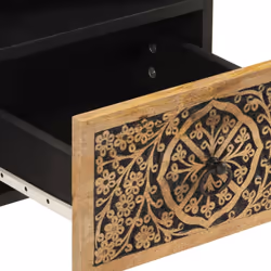 vidaXL TV Cabinet TV Stand Entertainment Centre Media Unit Solid Wood Mango - Additional view 9