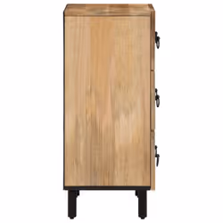 vidaXL Side Cabinet Home Storage Cabinet Cupboard Sideboard Solid Wood Mango - Additional view 5