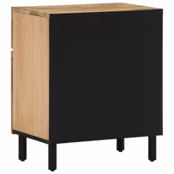 vidaXL Bedside Cabinet Nightstand Bedroom End Table Bed Table Solid Wood Mango - Additional view 6