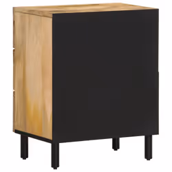 vidaXL Bedside Cabinet Nightstand Bedroom End Table Bed Table Solid Wood Mango - Additional view 6