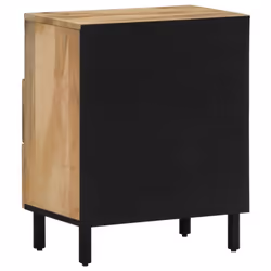 vidaXL Bedside Cabinet Nightstand Bedroom End Table Bed Table Solid Wood Mango - Additional view 6