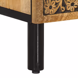vidaXL TV Cabinet TV Stand Entertainment Centre Media Unit Solid Wood Mango - Additional view 9