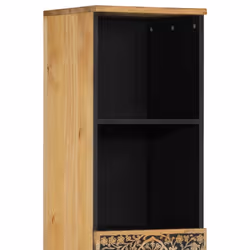 vidaXL Bathroom Cabinet Vanity Unit Storage Unit Cupboard Solid Wood Mango - Additional view 7