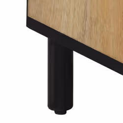 vidaXL Side Cabinet Home Storage Cabinet Cupboard Sideboard Solid Wood Mango - Additional view 7
