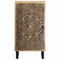 vidaXL Side Cabinet Home Storage Cabinet Cupboard Sideboard Solid Wood Mango - Additional view 2
