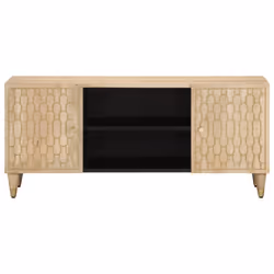 vidaXL TV Cabinet Sideboard Entertainment Centre TV Stand Solid Wood Mango