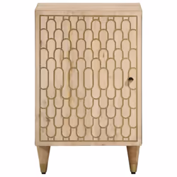 vidaXL Bathroom Cabinet Storage Unit Cupboard Sink Cabinet Solid Wood Mango