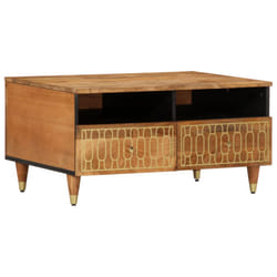 vidaXL Coffee Table Hallway Tea End Table Accent Side Table Solid Wood Mango