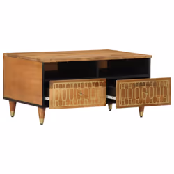 vidaXL Coffee Table Hallway Tea End Table Accent Side Table Solid Wood Mango