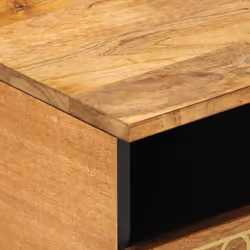 vidaXL Coffee Table Hallway Tea End Table Accent Side Table Solid Wood Mango - Additional view 6