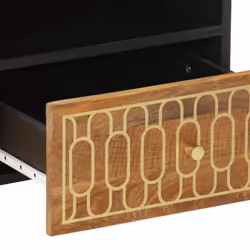 vidaXL Coffee Table Hallway Tea End Table Accent Side Table Solid Wood Mango - Additional view 7